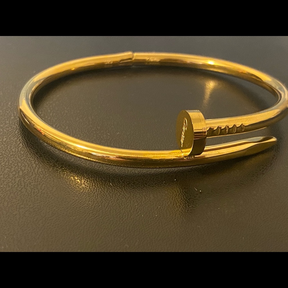 💥NEW Gold Nail Bangle Bracelet💥